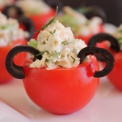 ensalada atun niños en navidad